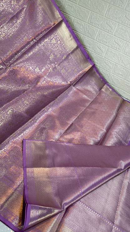 Kanjeevaram Silk Saree with Kanchi Border