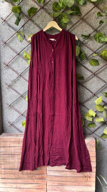 Stylish Long Buttoned Tunic