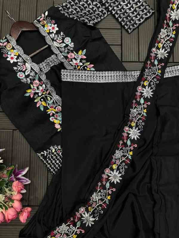 Chinon Sharara Set with Embellished Koti