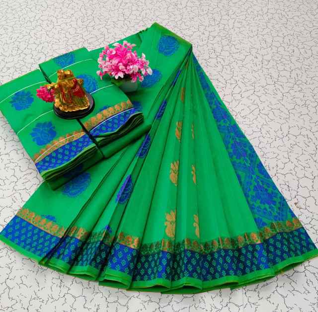 Elegant Silk Cotton Sarees